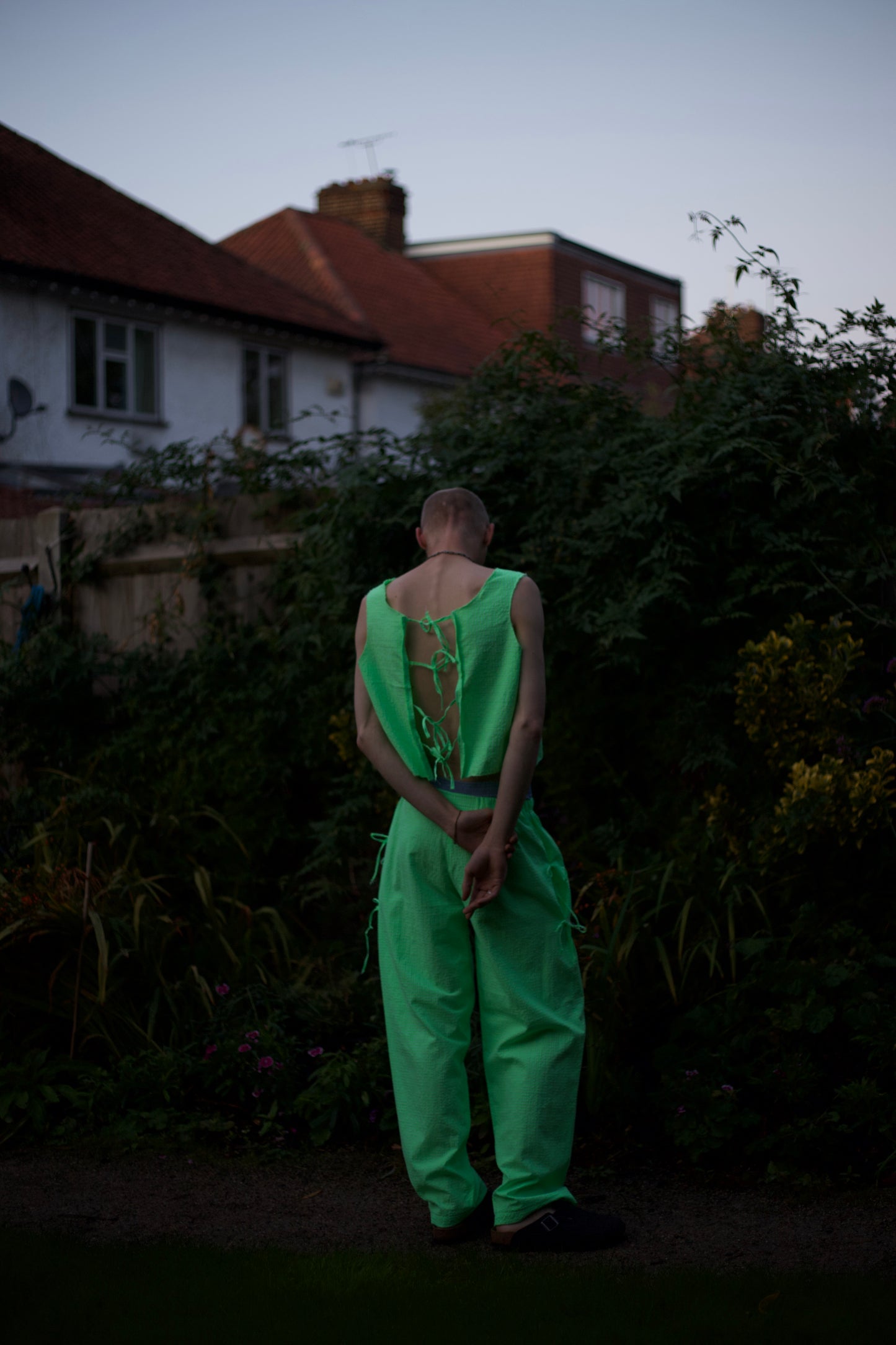 GREEN PYJAMA SET
