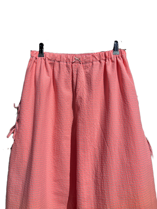 ORANGE PYJAMA BOTTOMS