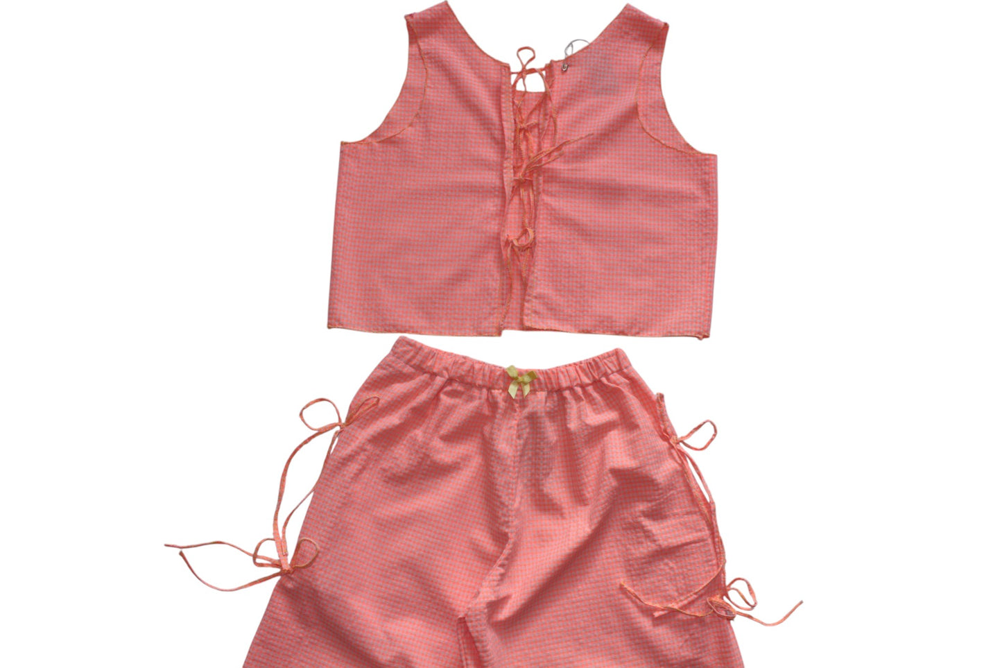 orange pyjama set