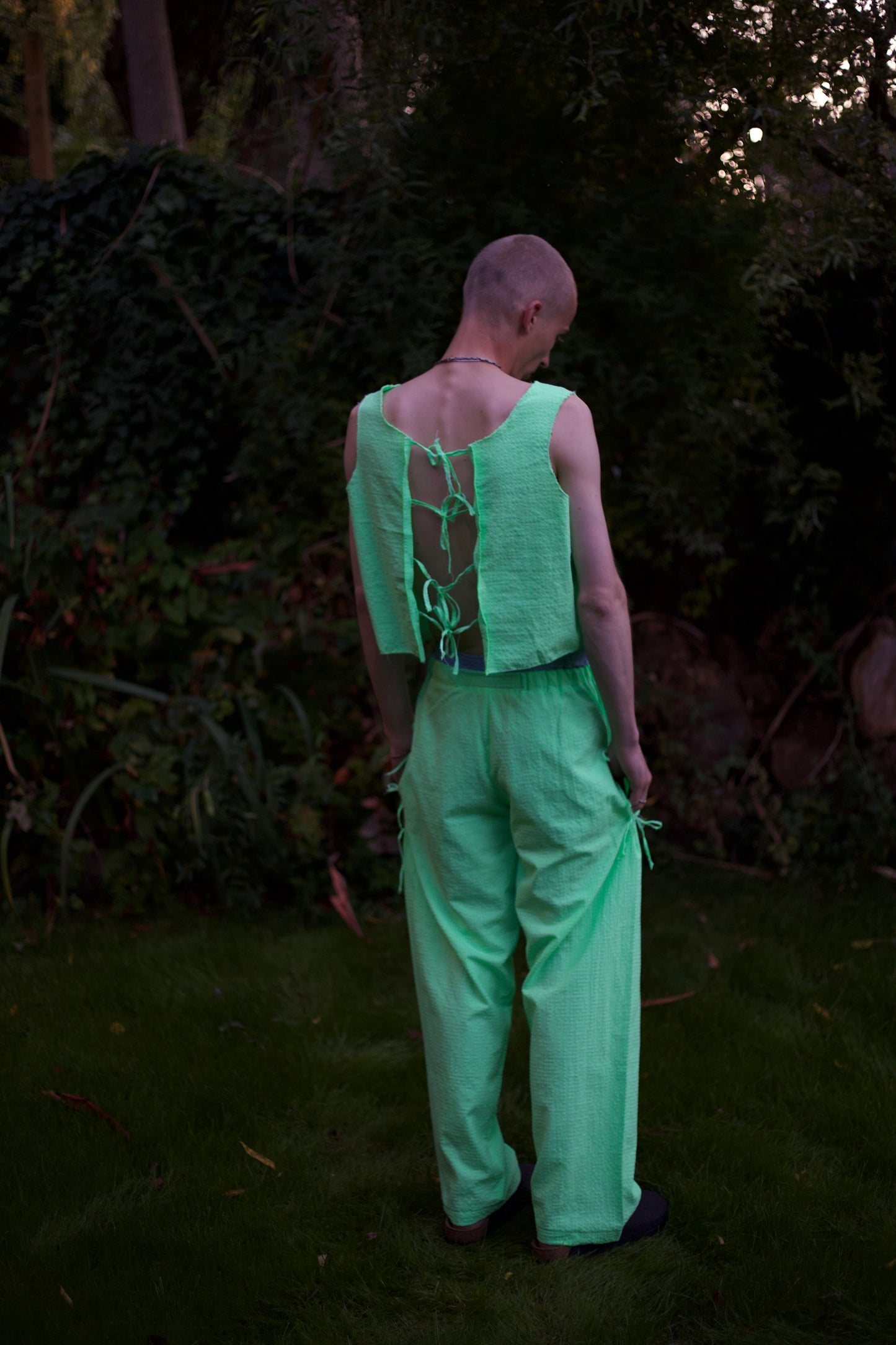 GREEN PYJAMA SET