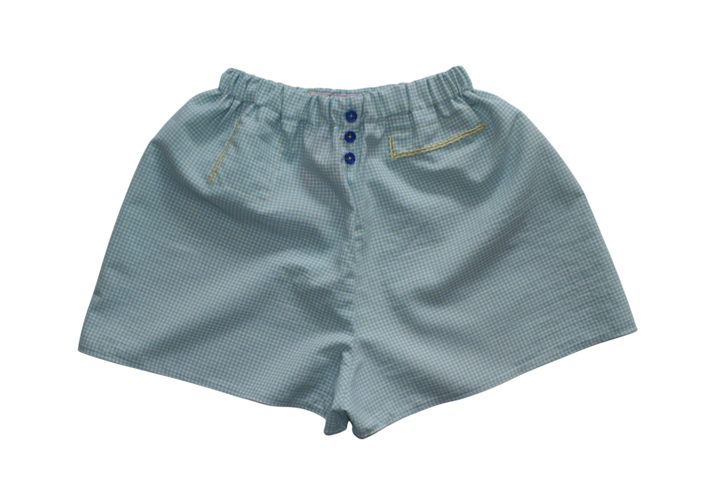 blue cotton boxers