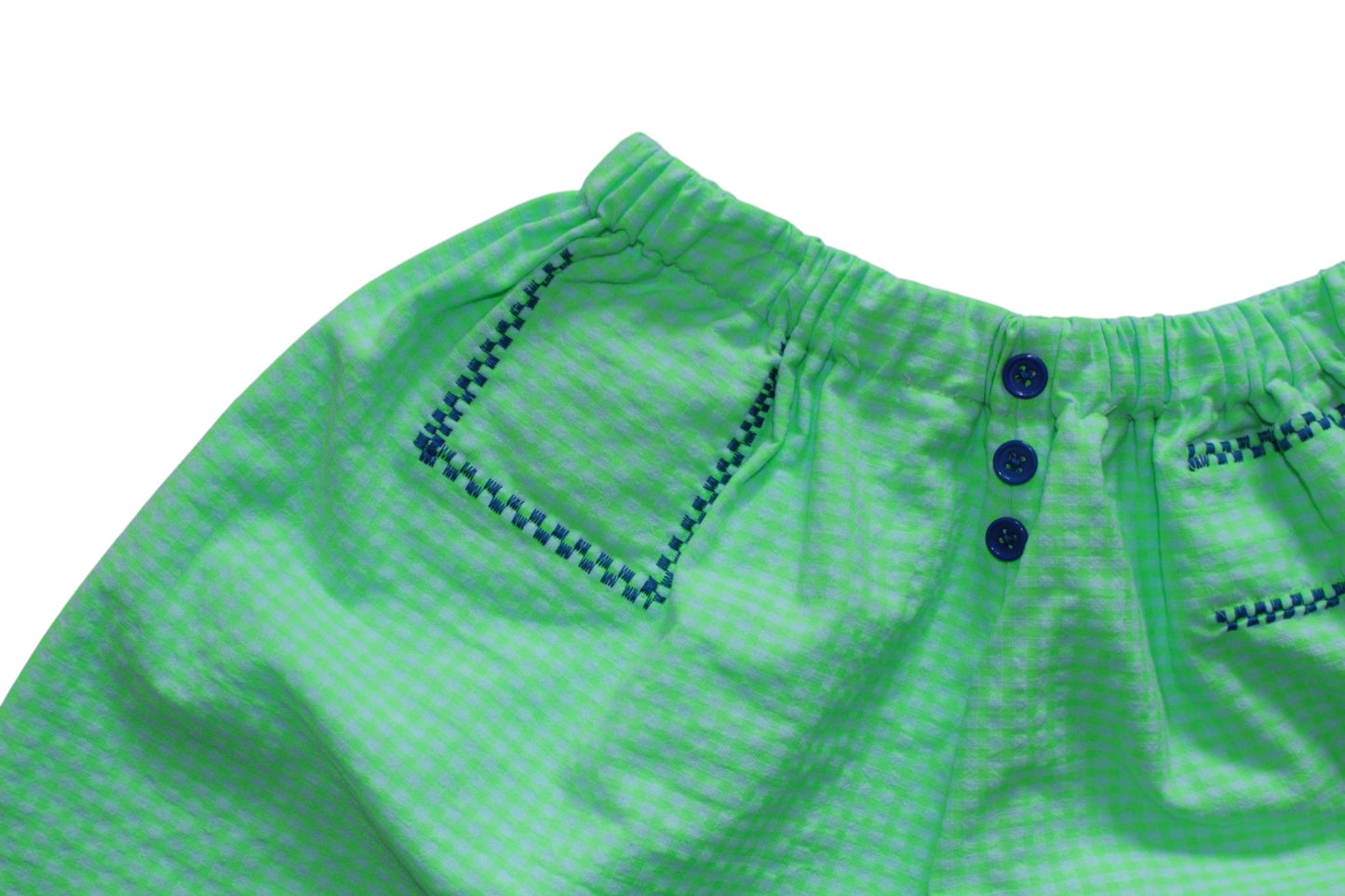 green cotton boxers